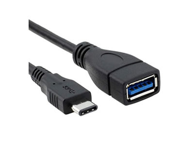 Type C Male To USB Type A Male Cable Adapter